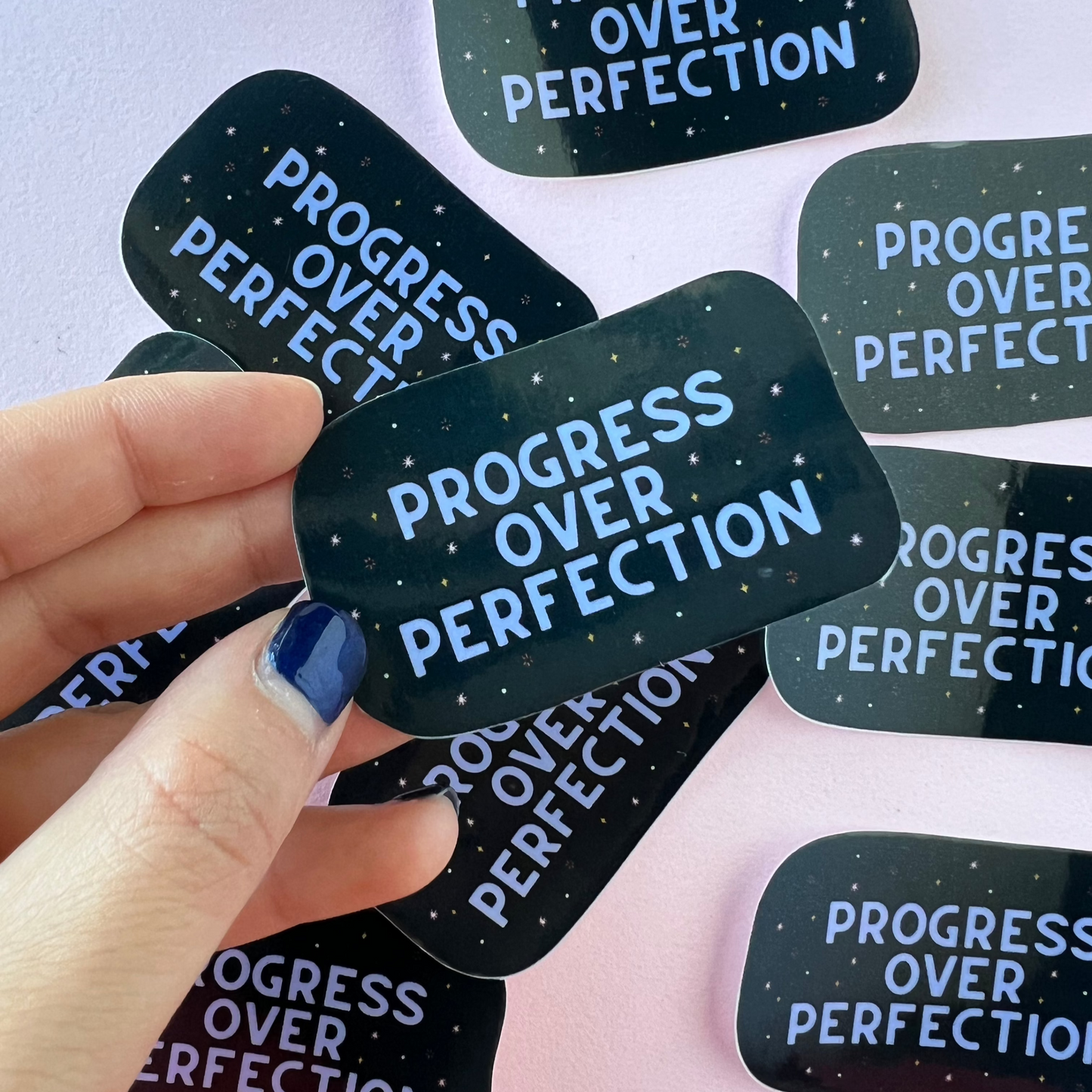 Progress over Perfection Sticker