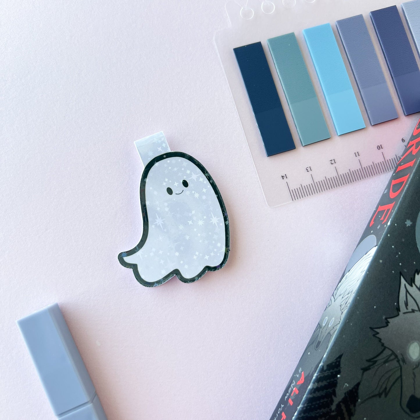 Cute Ghost Magnetic Bookmark