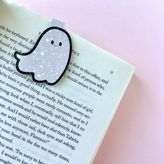 Cute Ghost Magnetic Bookmark